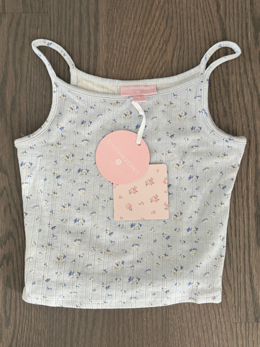 LoveShackFancy x
Target Collaboration. Girls’ Tank Top.